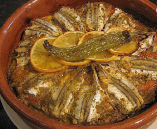 طاجين السردين و الفلفل