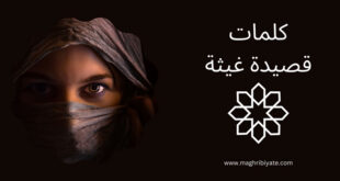 كلمات قصيدة غيثة من فن الملحون