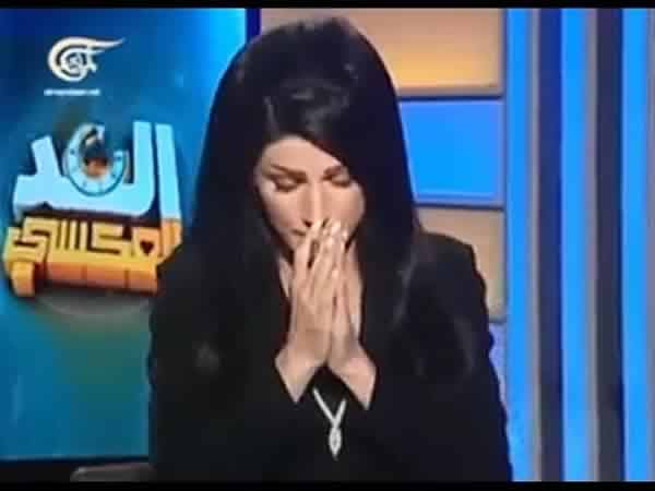 بكاء على على الهواء من أجل غزة