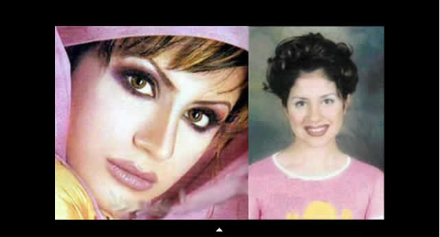 الفنانات بدون مكياج أو قبل عمليات التجميل