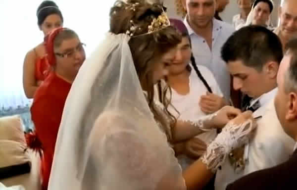 مراسم حفل الزواج لدى الغجر